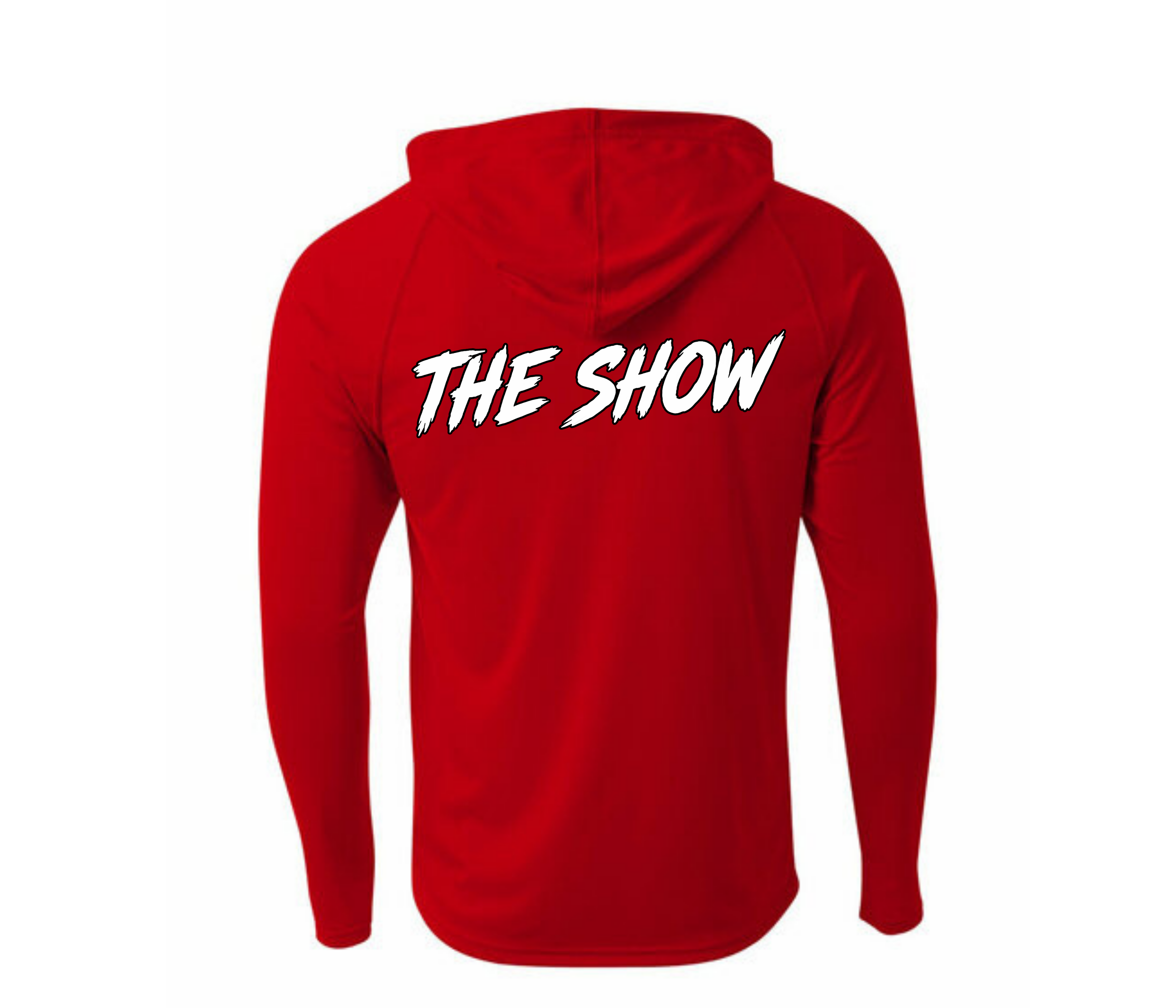 The Show Baseball Long Sleeve Hooded Performance Shirt