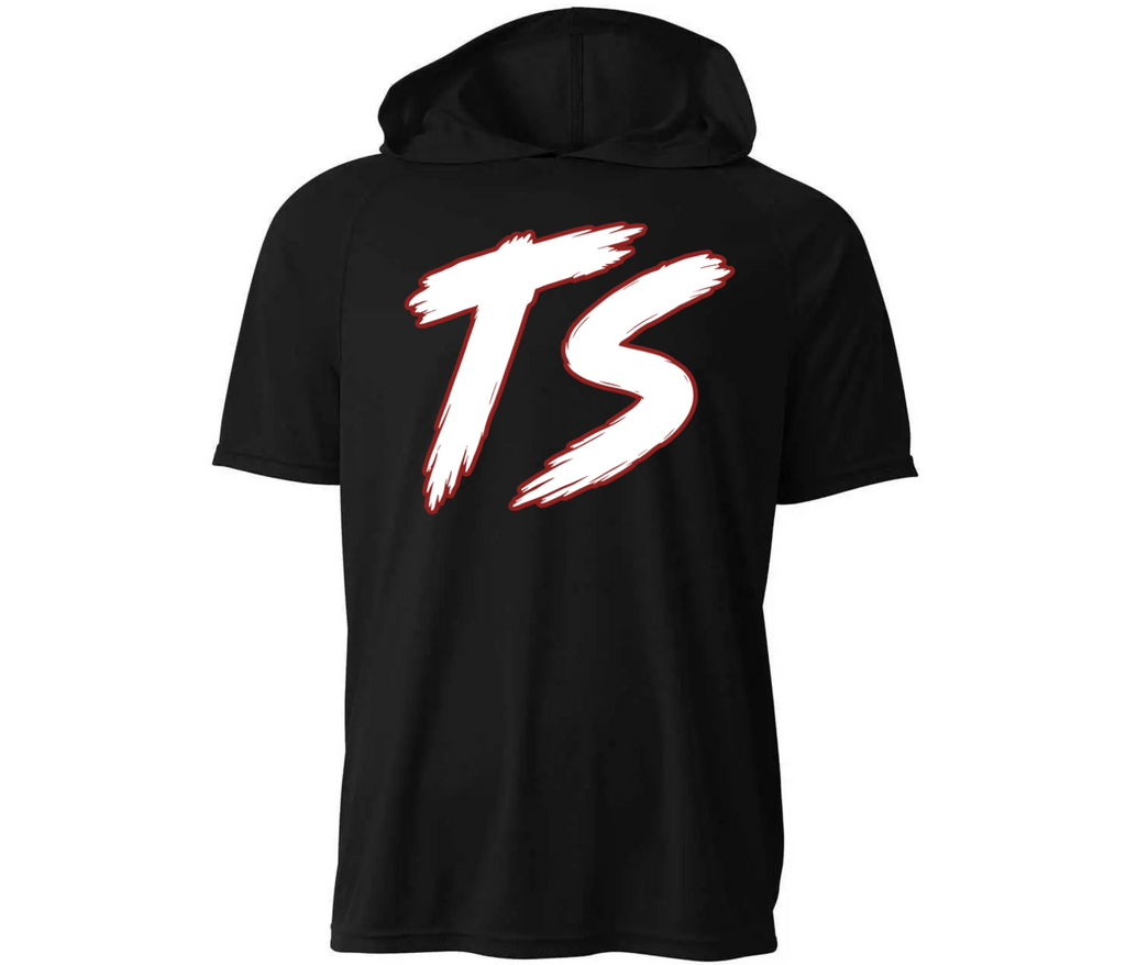 The Show Baseball Short Sleeve Hooded Performance Shirt