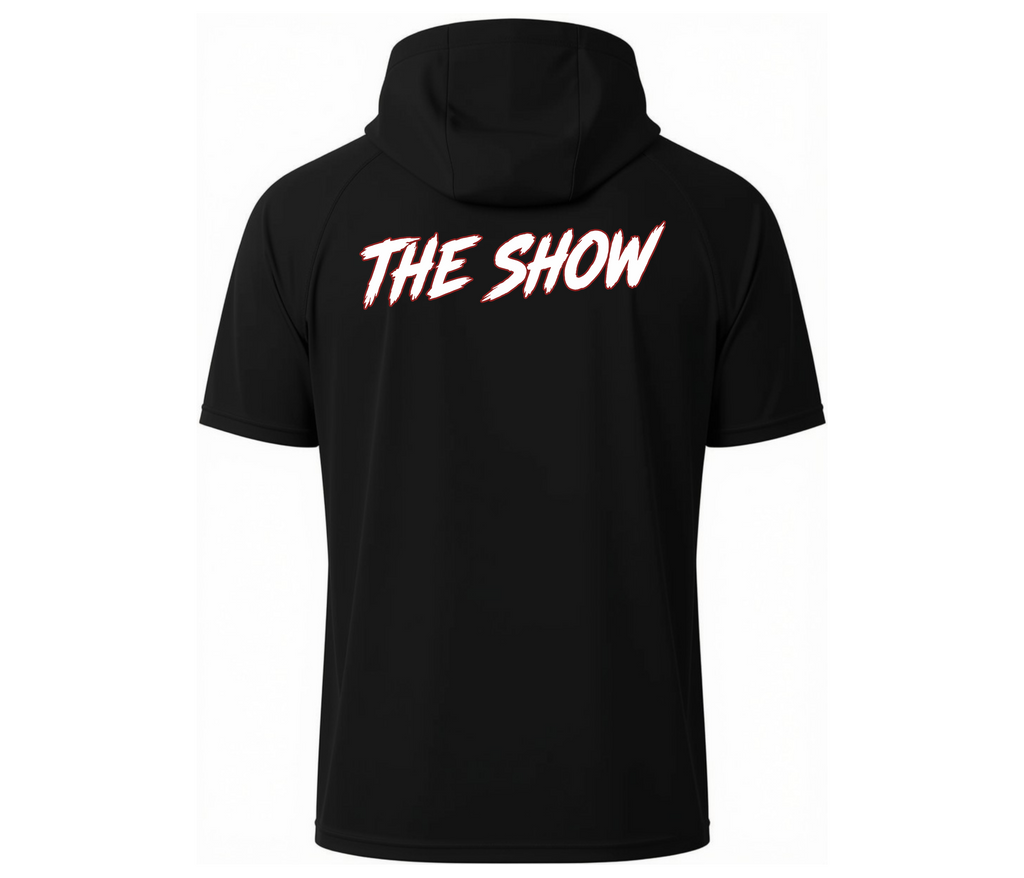 The Show Baseball Short Sleeve Hooded Performance Shirt