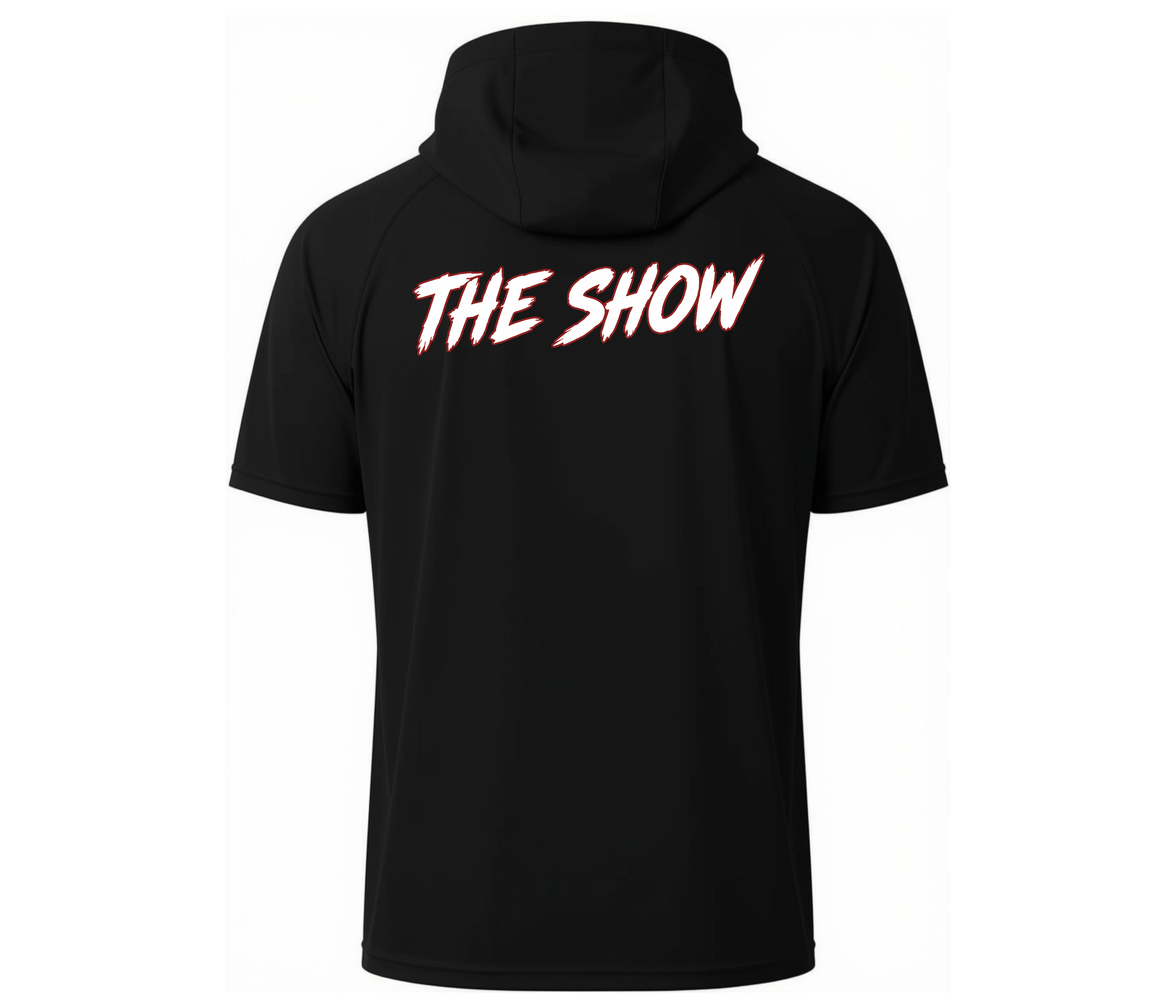 The Show Baseball Short Sleeve Hooded Performance Shirt