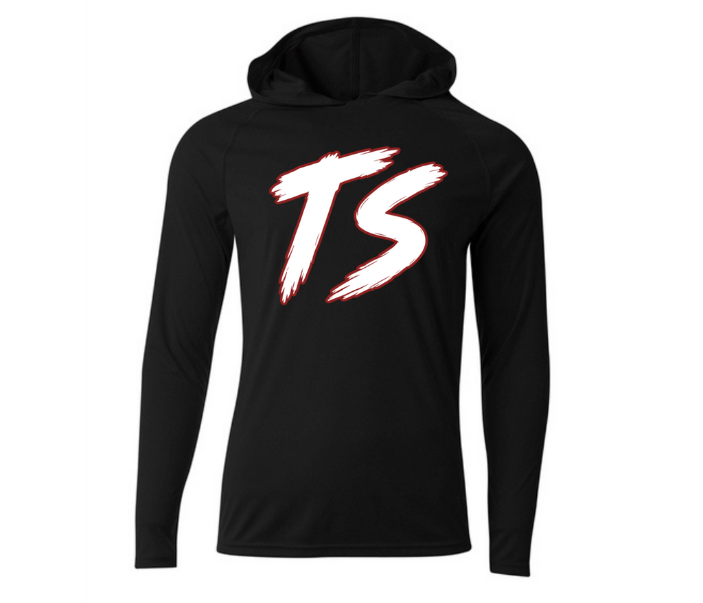 The Show Baseball Long Sleeve Hooded Performance Shirt