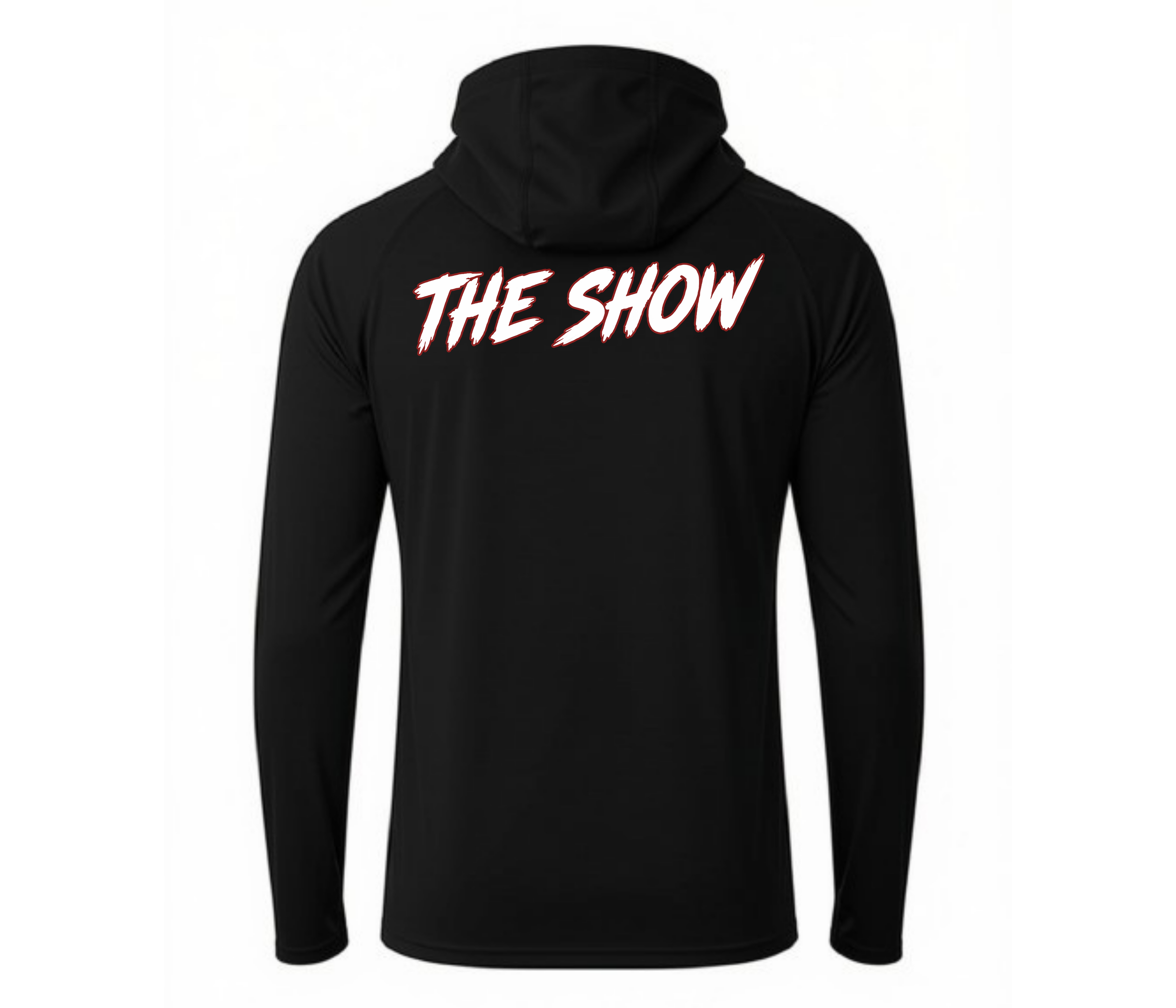 The Show Baseball Long Sleeve Hooded Performance Shirt