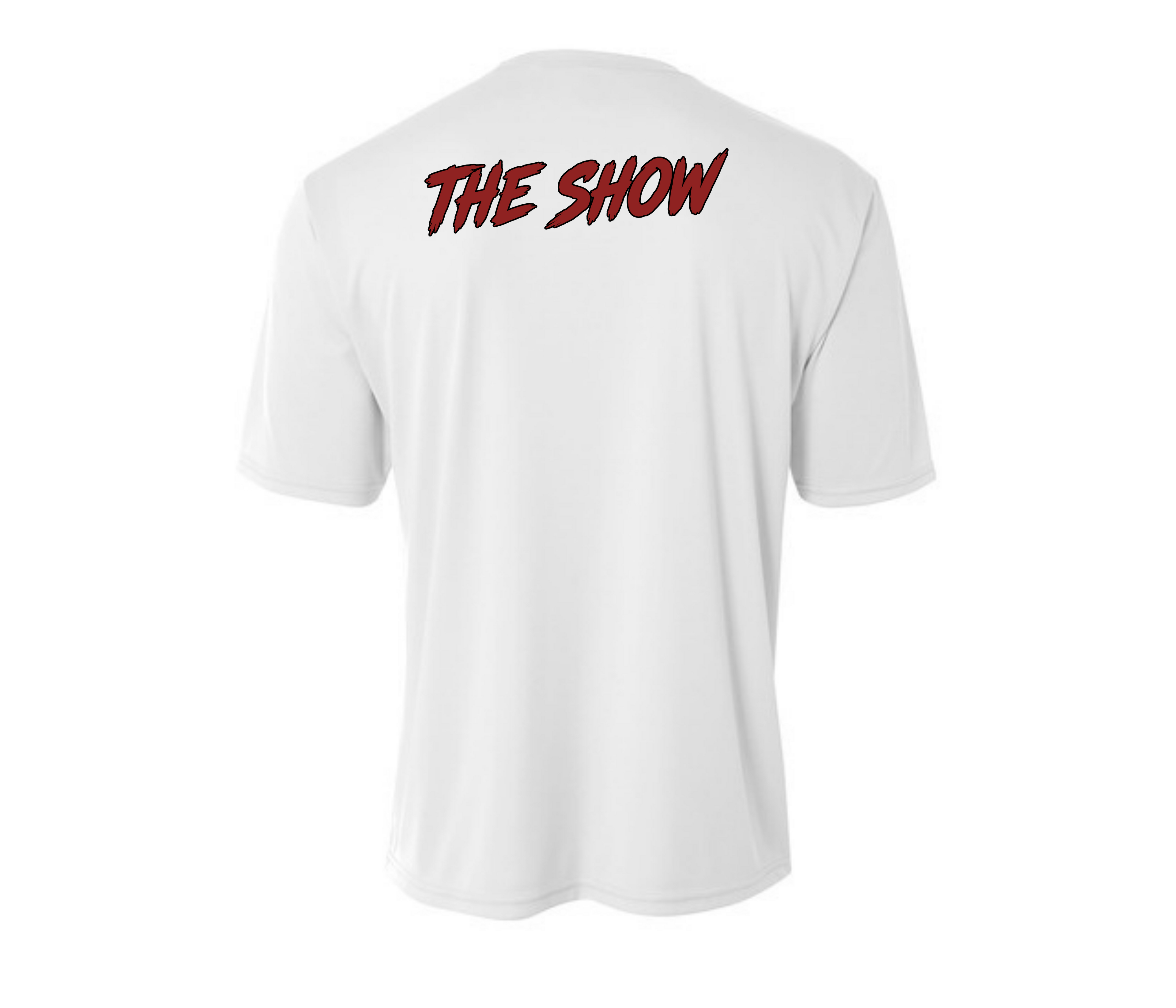 Youth Short Sleeve Performance Shirt (Red, Black, and White)