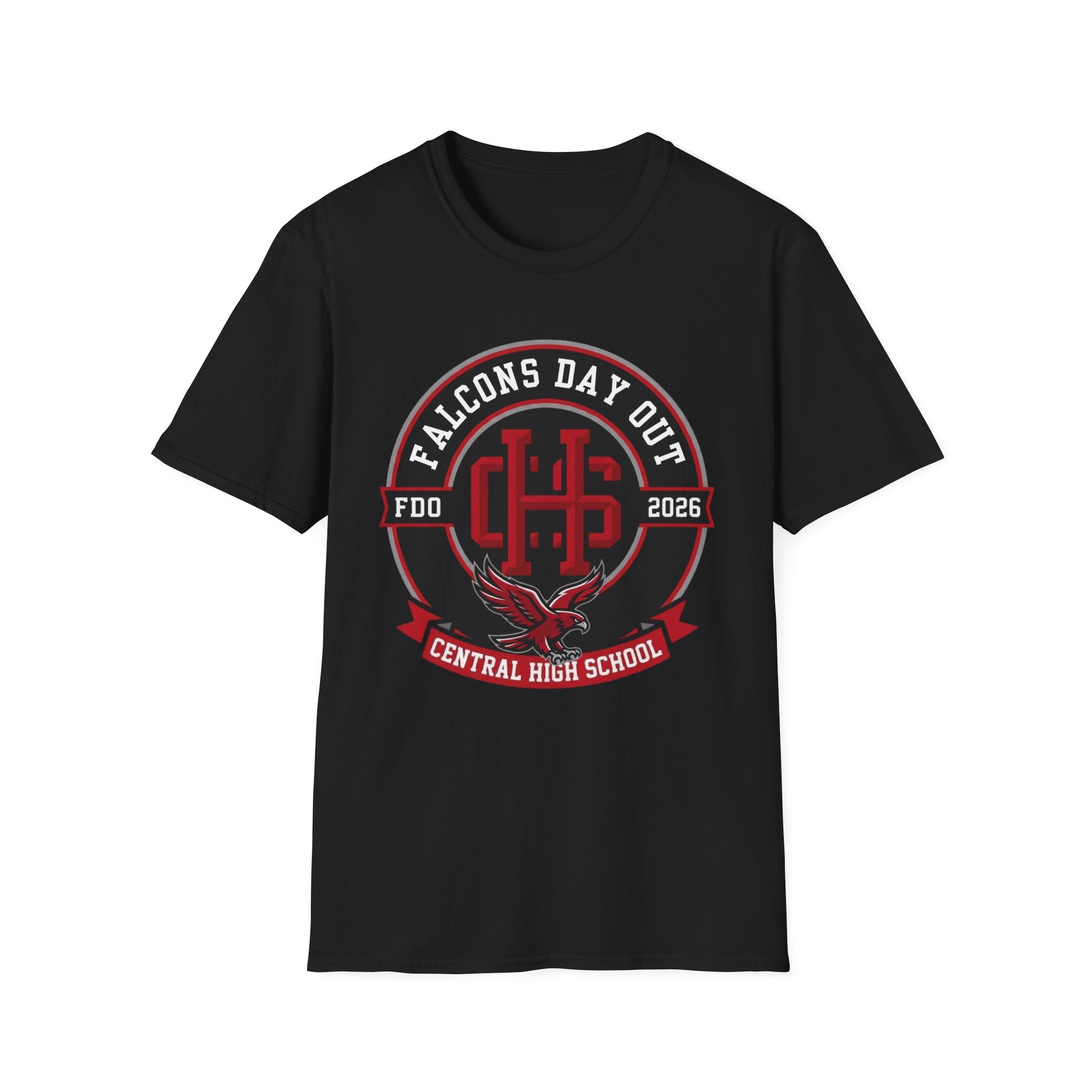 PREORDER Central High School FDO Red Falcon Shirt